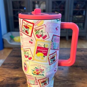 Hydrojug 32 oz Fruit and Floral Design